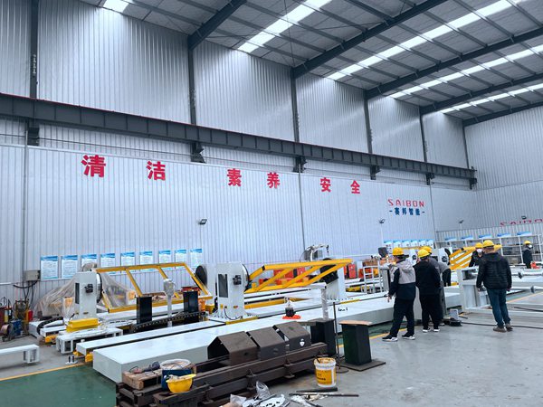 賽邦焊接變位機生產現場 管子焊接變位機的優勢