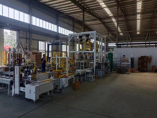 賽邦智能的搬運機器人展示 全自動工業搬運機器人的特點