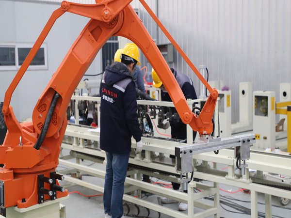 碼垛機器人生產線圖片展示