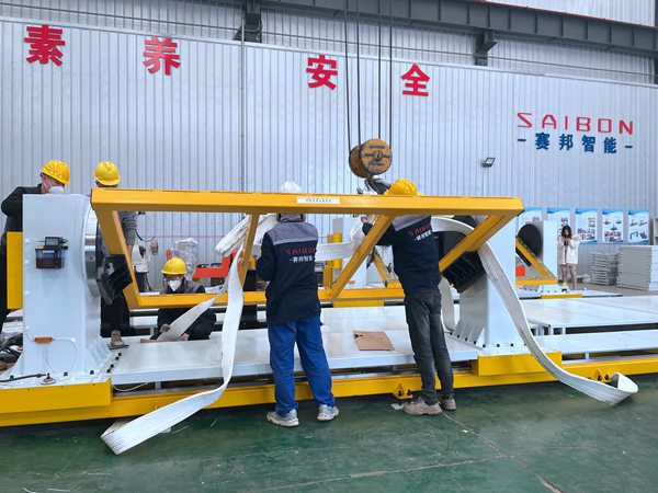 青島賽邦生產的焊接變位機展示 焊接變位機與焊接的關系