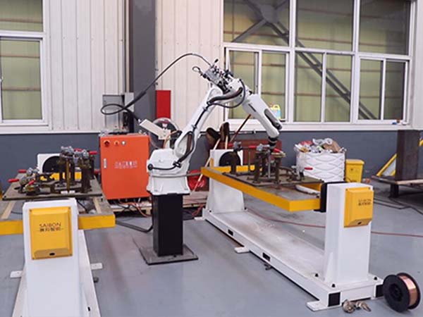 全自動焊接機器人的自動焊接過程 全自動焊接機器人的自動焊接過程